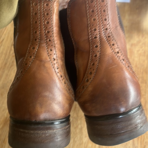 Aldo Topy Cognac/Darker Tan Chelsea Boots US 9 EU 40 UK 6.5 - Picture 7 of 17